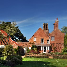 The Red House terrace and studio