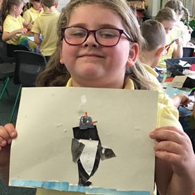 Penguin collage