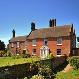 Side view of The Red House, Aldeburgh