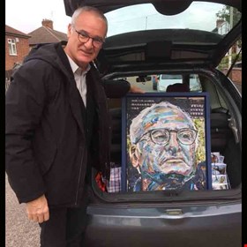 Claudio Ranieri (at my car boot)