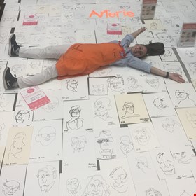 nic and the finished drawings